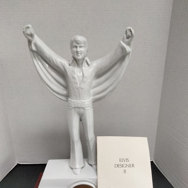 1982 Vintage Elvis Presley Designer II McCormick Decanter Music Box // Hand Numbered 19/117 Limited Edition Great Item!