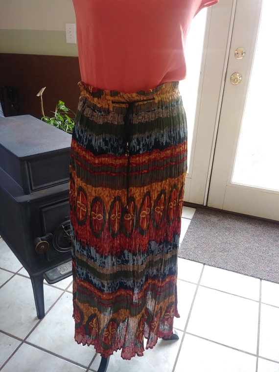 REDUCED*******Vintage 70's Gypsy Hippie Boho Maxi… - image 1