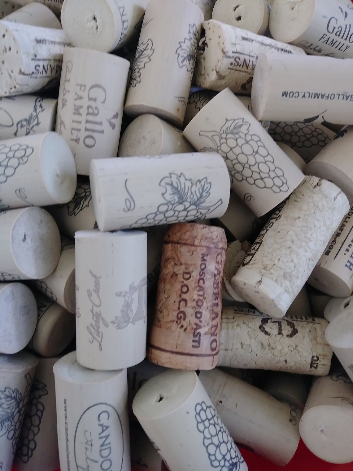 Recycled Corks Wine Corks Natural and Synthetic 50 Count Etsy UK