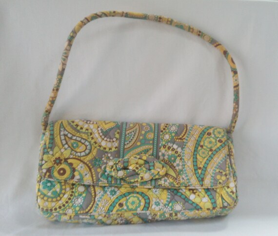 vera bradley yellow purse