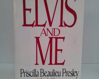 Elvis y yo 1985 Tapa dura – Libro de memorias de Priscilla Beaulieu Presley Biografía clásica de Elvis
