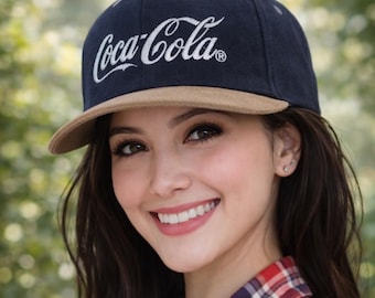 Vintage 90s Coca-cola Cap Enjoy Coke Wool Baseball  display picture 3