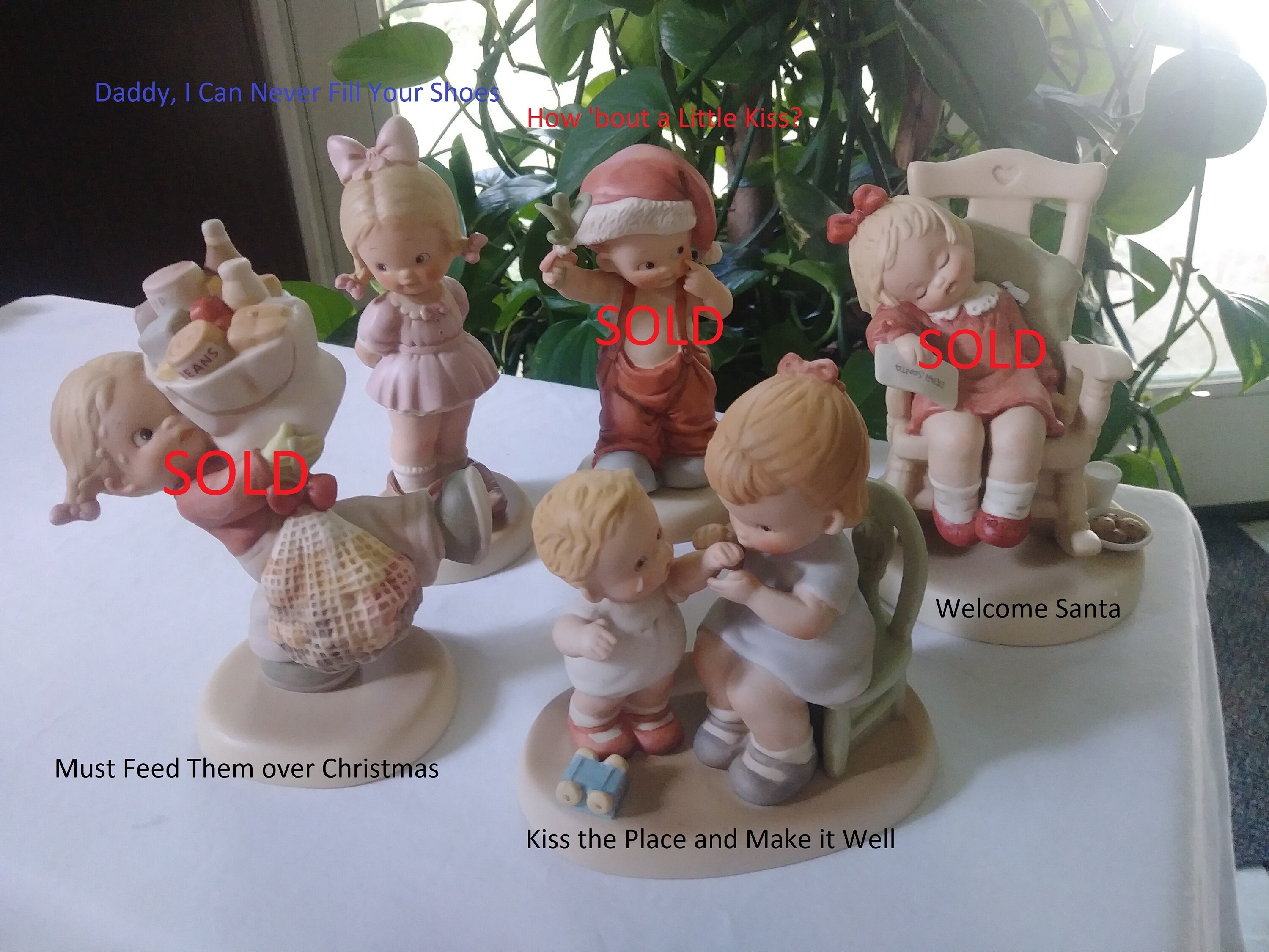 Memories of Yesterday Figurines by Mabel Lucie Attwell 1987