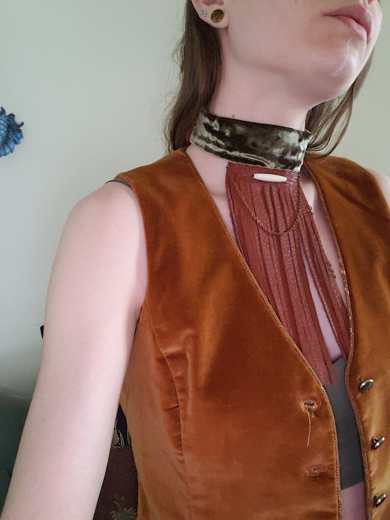 Queen Of All Everything Velvet Choker Necklace