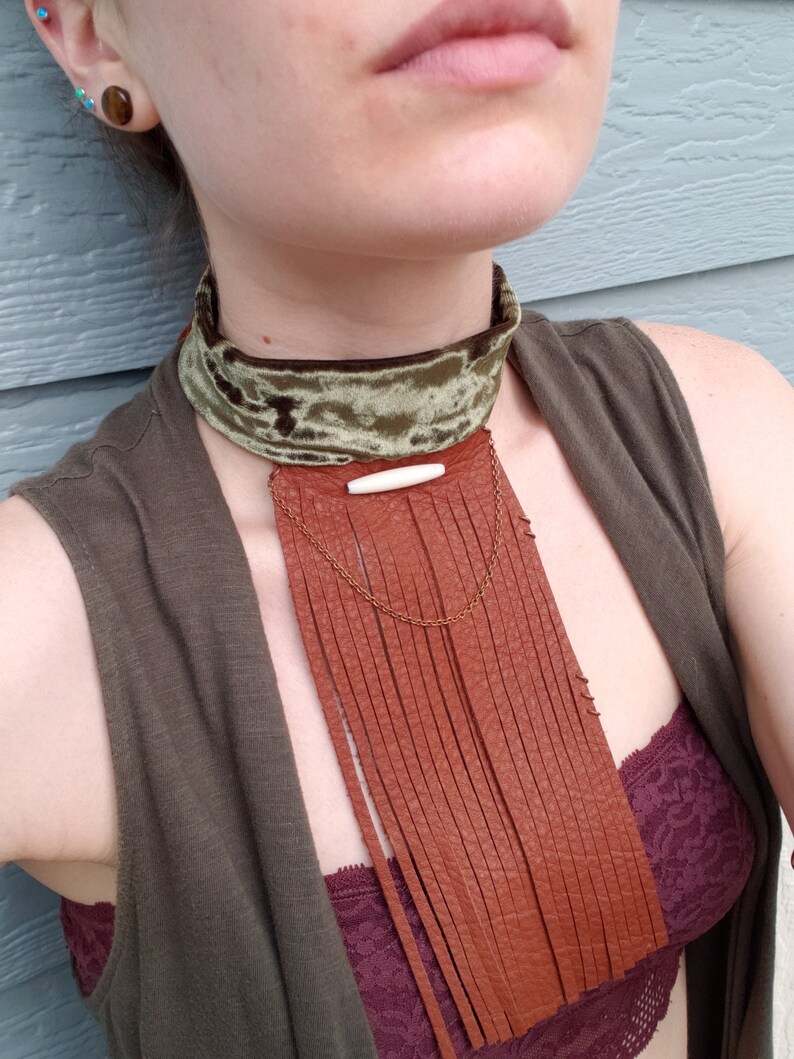 Queen Of All Everything Velvet Choker Necklace