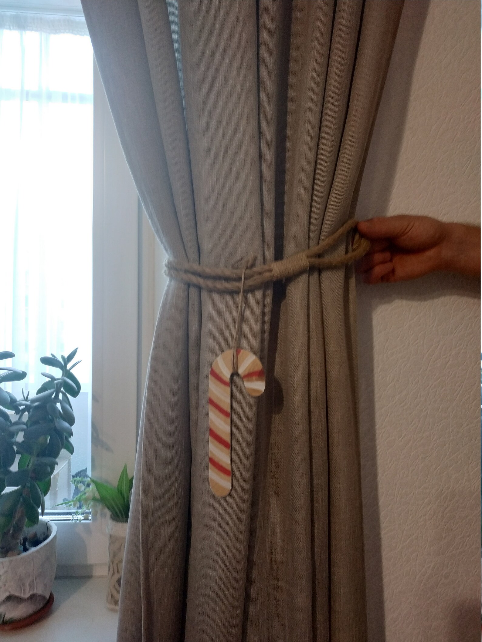 Christmas Curtain Tie Backs Nursery Christmas Toys Curtain Etsy