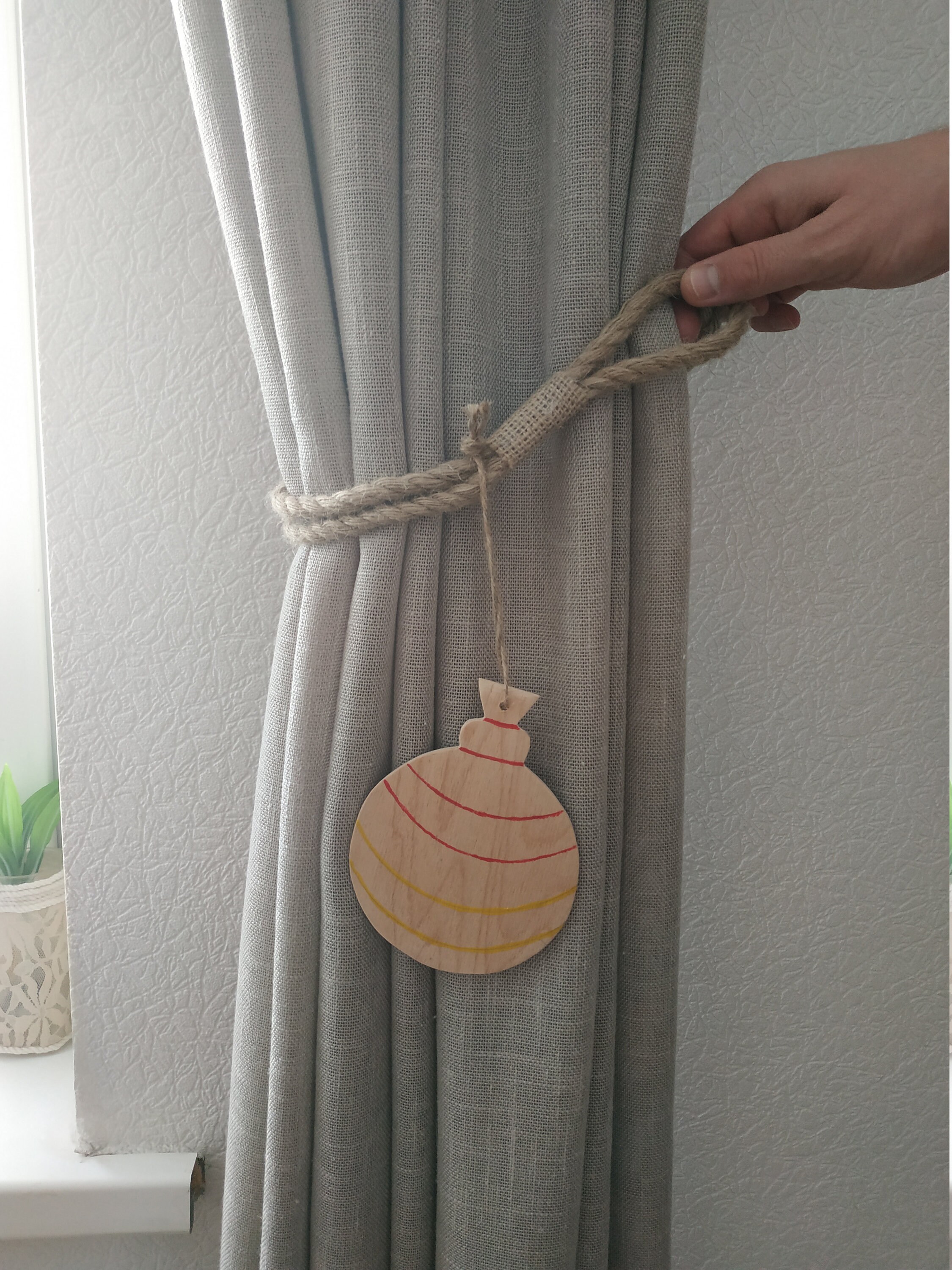 Christmas Curtain Tie Backs Nursery Christmas Toys Curtain Etsy