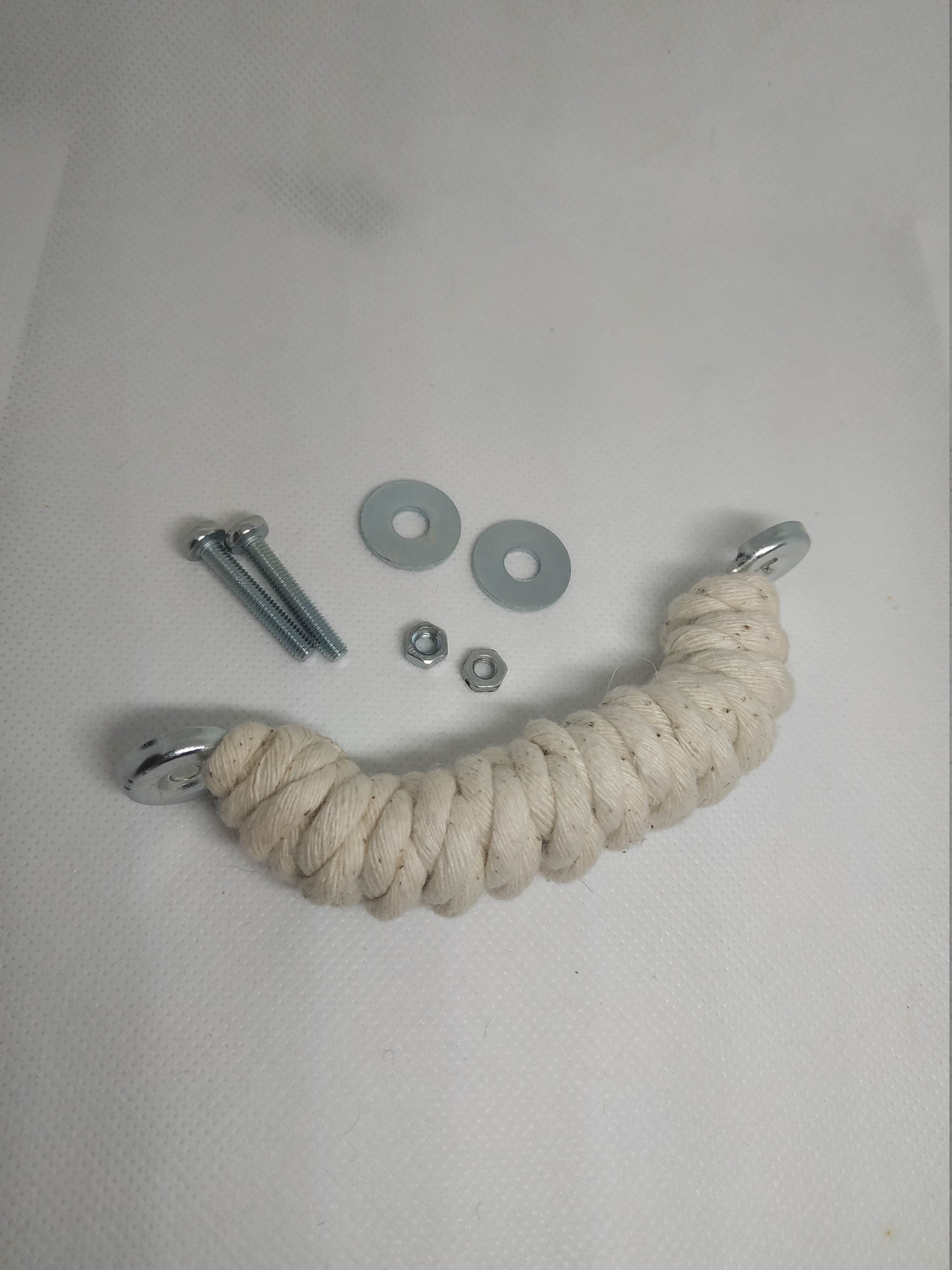 Rope Drawer Handle Cotton Knobs Nautical Decor Etsy