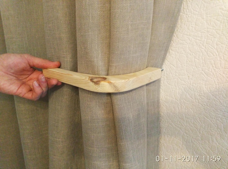 Curtain Tie Back Hooks Curtain Tie Backs Gypsy Décor Boho Etsy