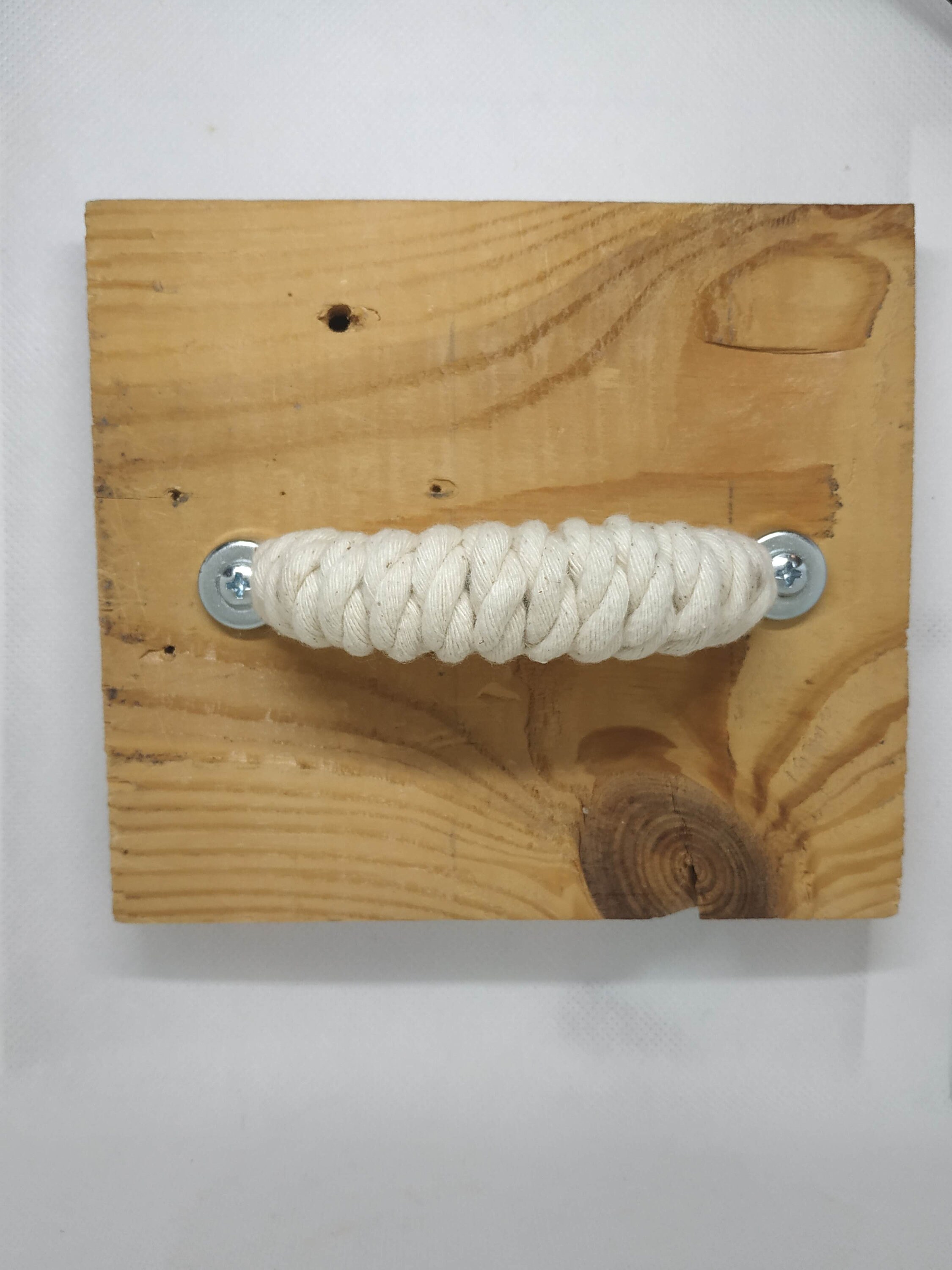 Rope Drawer Handle Cotton Knobs Nautical Decor Etsy