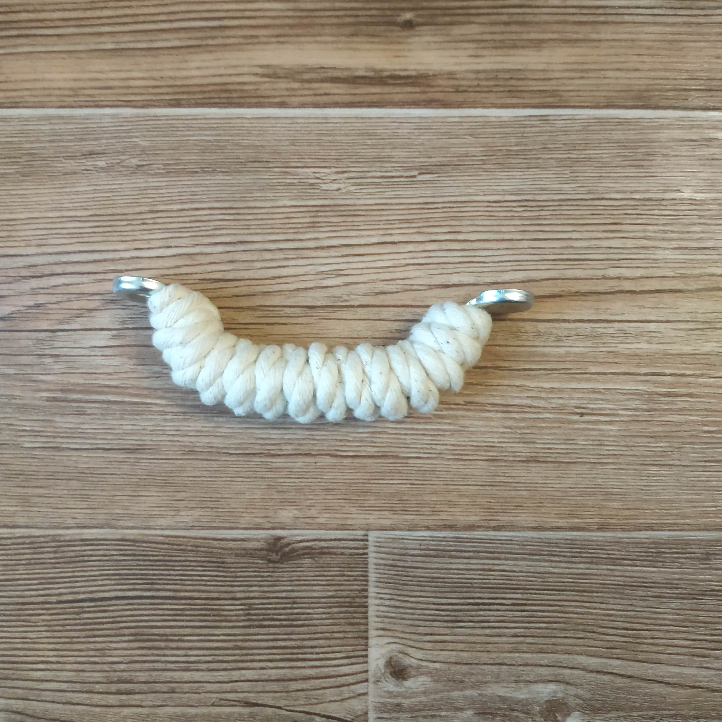 Rope Drawer Handle Cotton Knobs Nautical Decor Etsy