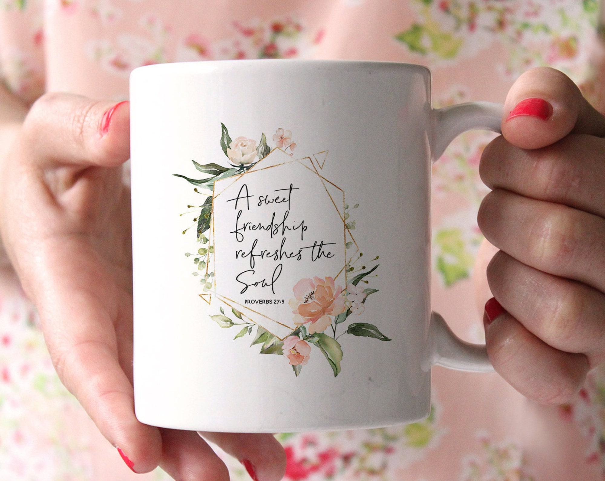 Discover A Sweet Friendship Refreshes The Soul Mug