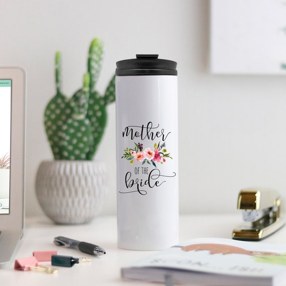 mother of the bride travel mug