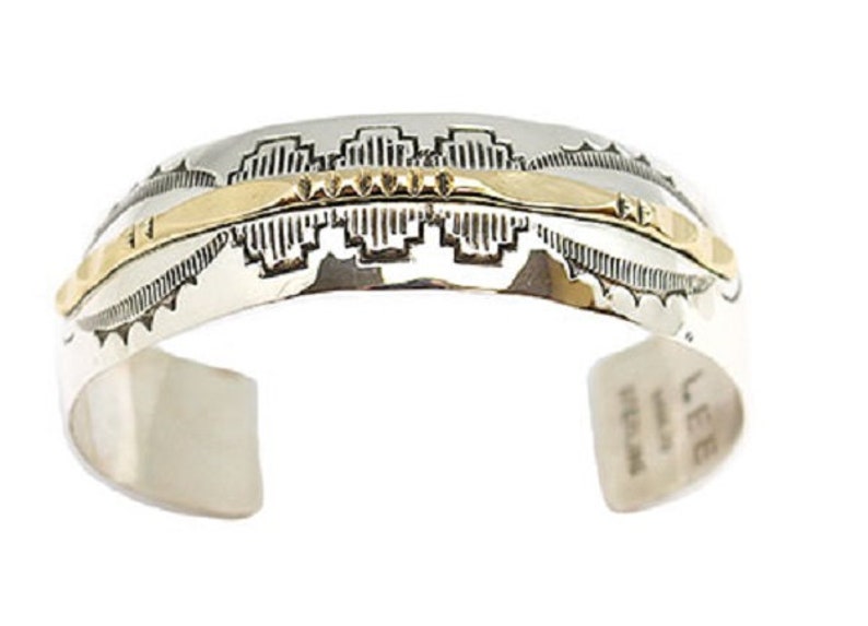 Sterling /& Brass Bracelet