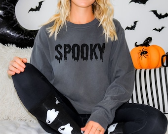 Spooky Sweatshirt Comfort Colors