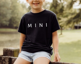 MINI Kid Shirt, Mini Youth TShirt, Mommy and Me Shirts, Mothers Day Gift, Gift for Mom