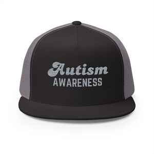 Autism Awareness Trucker Hat, Autism Awareness Gift, Family Events, Autism Charity Walks, Autism Awareness Merchandise, Autism Dad Hat
