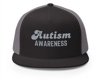 Autism Awareness Trucker Hat, Autism Awareness Gift, Family Events, Autism Charity Walks, Autism Awareness Merchandise, Autism Dad Hat