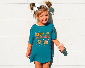 Back to School Tshirt Retro School TShirt Retro Kids Shirt Retro Style Kids TShirt Retro School Characters Shirt Retro Glue Shirt