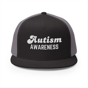 Autism Awareness Embroidered Trucker Hat Support Autism Hat Autism Awareness Month April Special Ed Teacher Hat Autism Teacher Hat