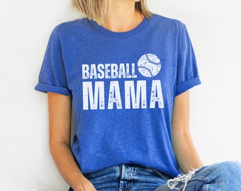 Baseball Mama Shirt Baseball Mom Shirt Baseball Mom TShirt Baseball Shirt for Women Gift for Baseball Mom Grunge Baseball Mama Shirt