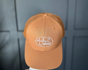 Autism Advocate Trucker Hat ASD Awareness Hat Autism Awareness Hat Autism Mom Hat ASD Mom Hat Autism Mama Hat Autism Mom Gift Autism Gift