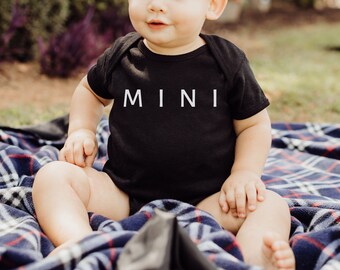 MINI Bodysuit, Mama and Mini, Matching Mommy and Me, Mommy and Me Shirts, Mothers Day Gift, Gift for Mom, New Baby Gift, New Mom Gift