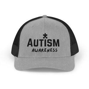 Autism Awareness Trucker Hat Dad Autism Hat Grandpa Autism Awareness Hat ASD Pride Hat Autism Awareness Month Hat April Autism Mom Hat
