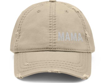 Distressed Mama Hat Mothers Day Gift Mama Baseball Cap Distressed Hat for Mom