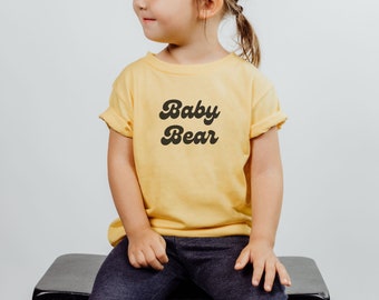 Baby Bear Toddler Shirt Mommy and Me Shirt Mama Bear Baby Bear Shirts Baby Bear Tee Gift for Mom and Kid