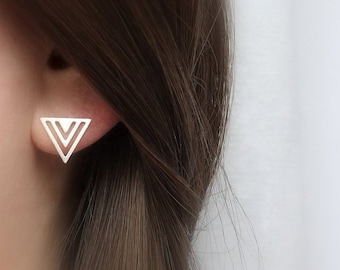 Boucles d’oreilles géométriques