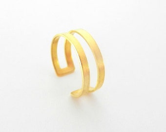 Band Ring | gold und silber