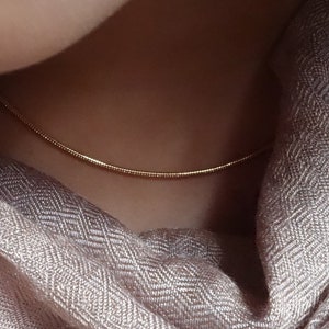 snake chain | gold and silver