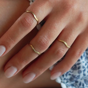 Bague minimaliste en laiton