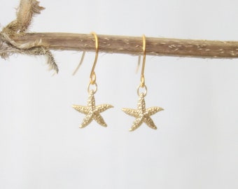 Pendientes de estrella de mar