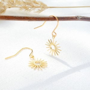 sun earrings image 1