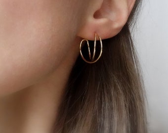 Boucles d'oreilles créoles infinies