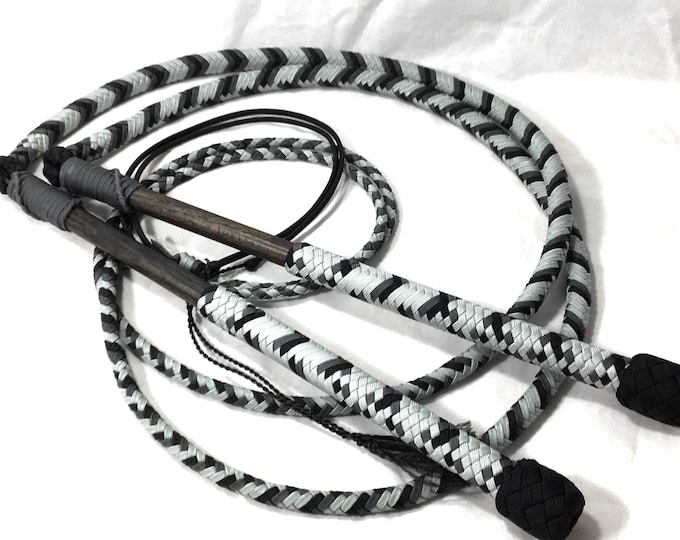 Stock Whip, 5 Foot 12 Plait Nylon