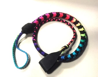 Hybrid Crop Tipped Pride Whip