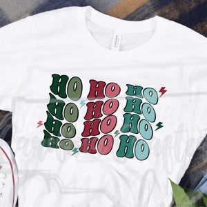 Christmas Sublimation Design Sublimation Design Christmas Sublimation Design Christmas Sublimation Design Ho Ho Ho PNG Retro Christmas PNG