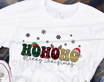 Christmas Sublimation Design Sublimation Design Christmas Sublimation Design Christmas Sublimation Design Ho Ho Ho PNG Retro Christmas PNG