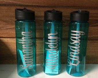 Water Bottle Personalized Bottle Water Tracker Monogrammed Bottle Kids Water Bottle Kids Birthday Gift Party Favor Kids Bottle Teacher Gift