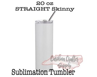 20 ounce Straight Skinny Sublimation Tumbler Sublimation Blank Tumbler Sublimation Blank Skinny Tumbler for Sublimation Sublimation Printing