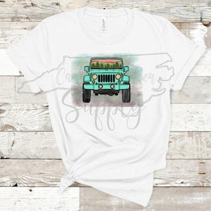 Sublimation Print SUV Sublimation Print Sublimation Transfer Mountains Sublimation Transfer Ready to Heat Press Shirt Design Mountains Shirt