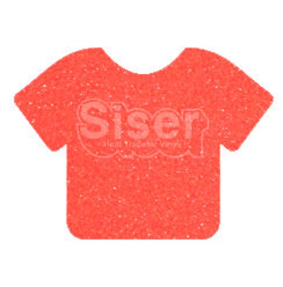 Siser Glitter Iron on Heat Transfer Vinyl for T-shirts 12 Inch multiple  Length Options 