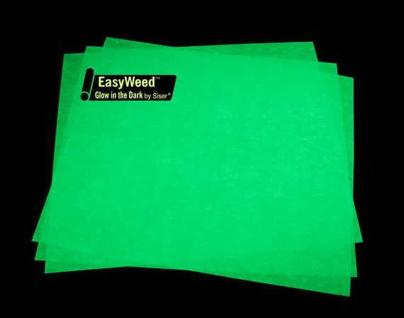 Glow In The Dark Siser EasyWeed HTV Heat Transfer Vinyl Halloween HTV Glow In The Dark Htv easyweed htv siser htv siser heat transfer vinyl