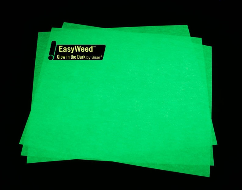 Självlysande Siser EasyWeed HTV värmeöverföringsvinyl Halloween HTV Självlysande HTV easyweed htv siser htv siser värmeöverföringsvinyl bild 1