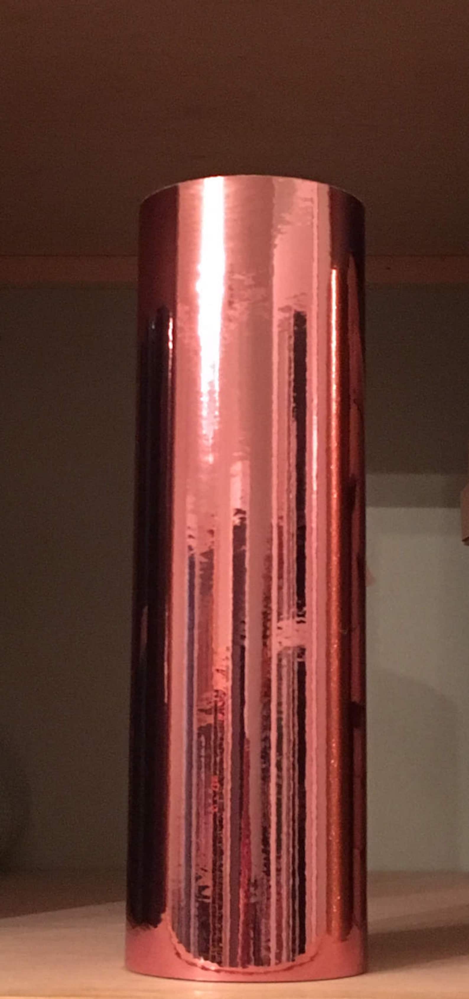 4 Sheet Pack Rose Gold Vinyl Rose Gold Metallic Adhesive Vinyl Etsy