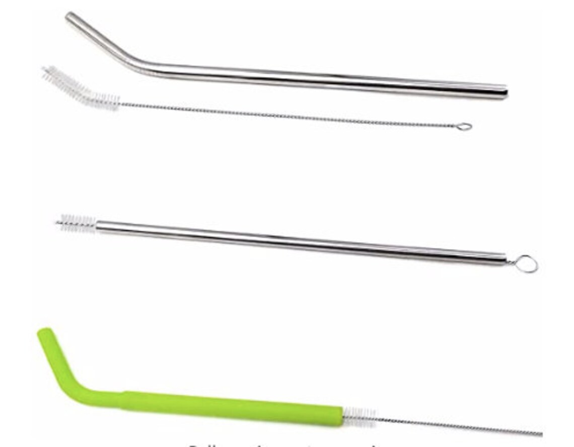 Reusable Straw Brush Straw Cleaning Brush Flexible Straw Etsy