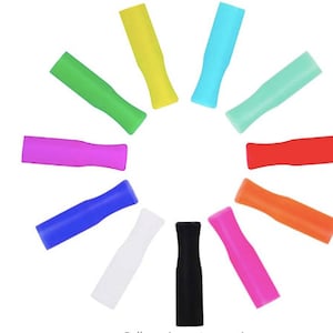 Silicone Straw Tip Reusable Straw Tips Food grade silicone straw tip Straw Tip For Stainless Straw Straw Tip For Reusable Straws